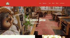 Desktop Screenshot of goldenginza.com